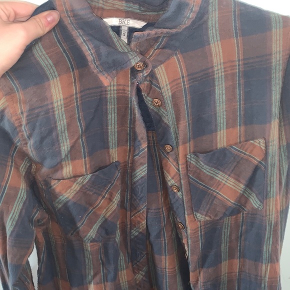 BKE plaid button up - Picture 1 of 3
